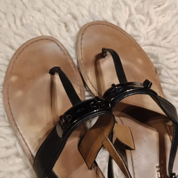 Coach  leather sandals - Picture 4 of 14